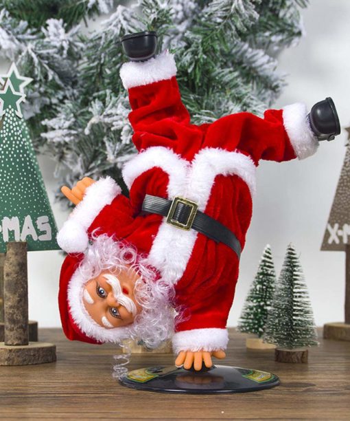 Santa Claus Street Dance Break Dance