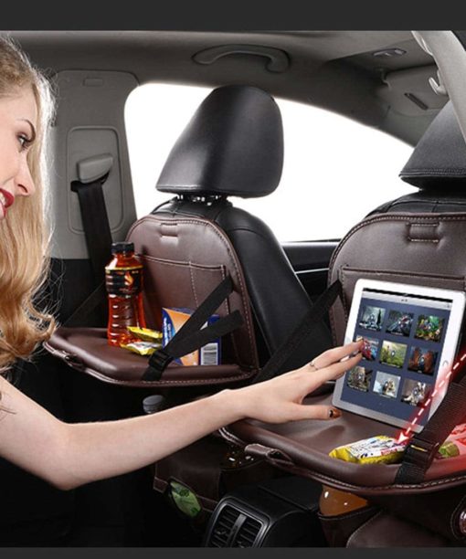 Organizador de Asiento con Mesa para Coche