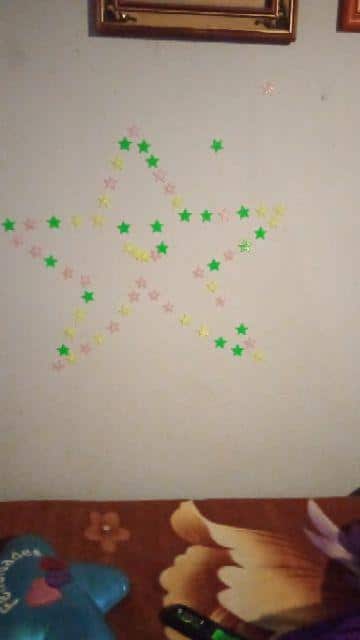 Estrellas fluorescentes KAUFHAUS