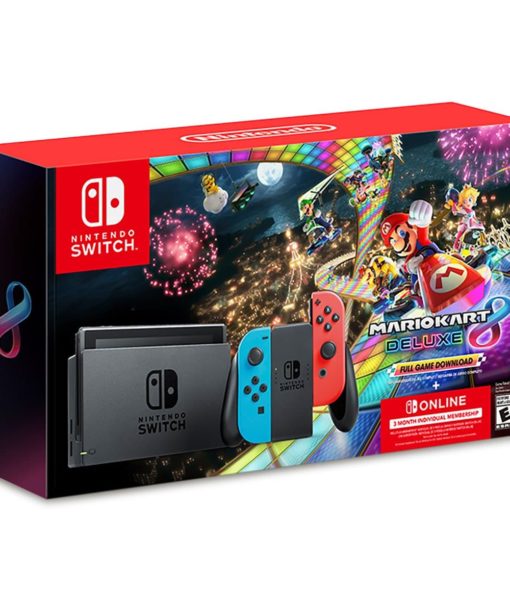 Nintendo Switch Neon + Mario Kart 8 + 3 Meses Nintendo Online