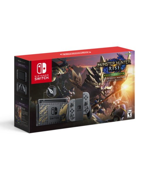 Nintendo Switch Neon + Monster Hunter Rise + 3 Meses Nintendo Online