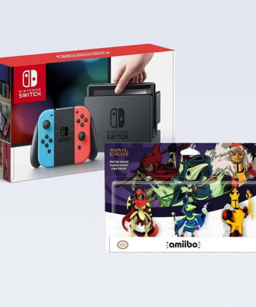 Nintendo Switch Neon + Amiibo Shovel Knight + 3 Meses Nintendo Online