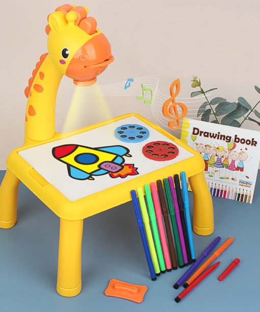 Mesa Infantil con Proyector de Dibujo